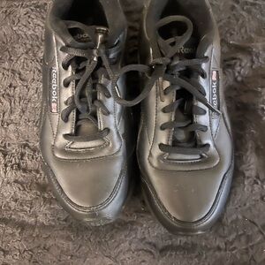 Reebok Black Athletic Shoes